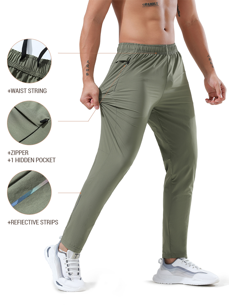 Outdoor Sport Lights - Herren Sommer Schnelltrocknende Sport-Freizeithose Leichte Dünne