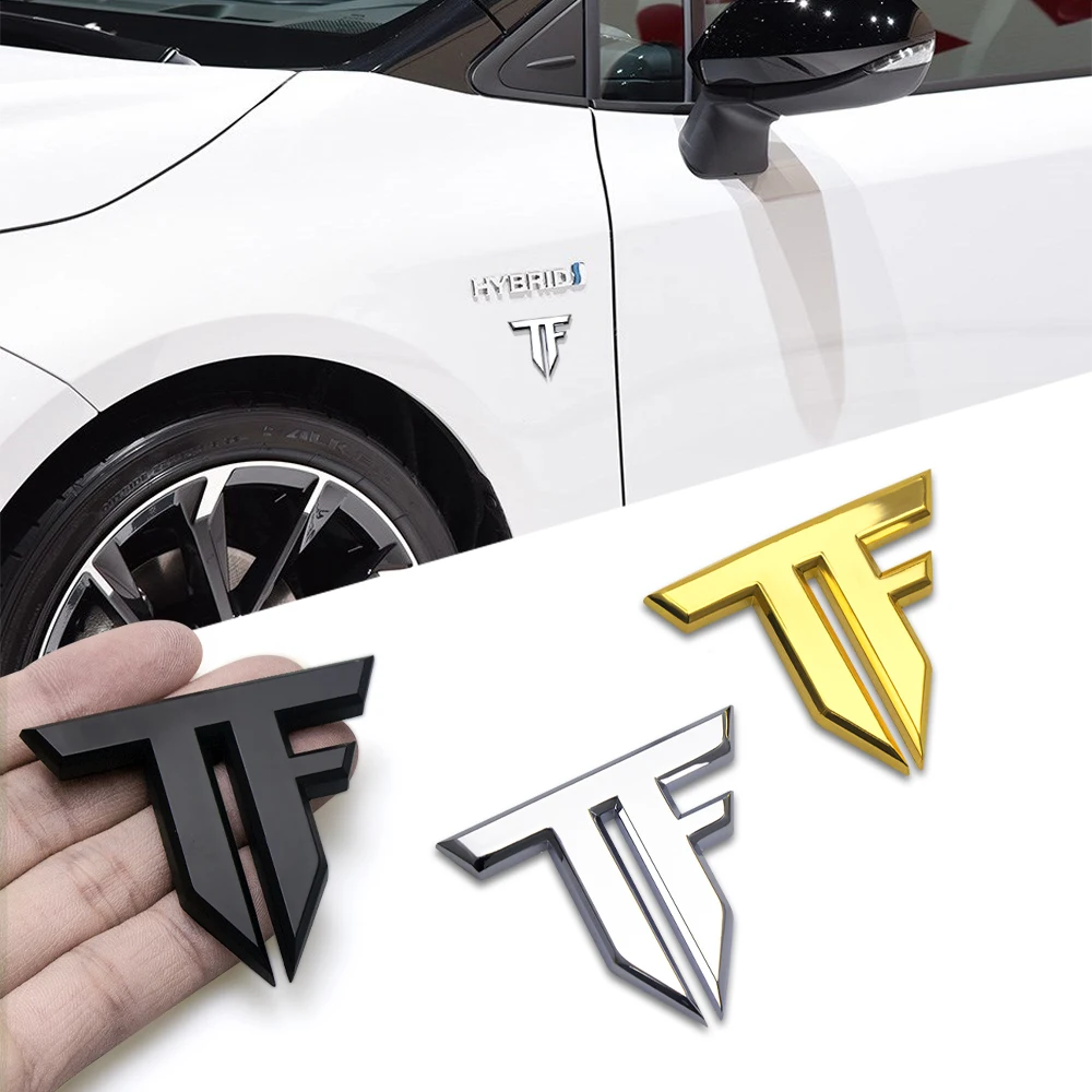 Outdoor Sport Logo - 1pc 3D Metall TF Emblem Abzeichen