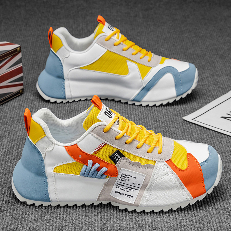 Outdoor Sport Lights - ELUVA Herren-Sneaker, lässige Wanderschuhe, rutschfest, bequem,