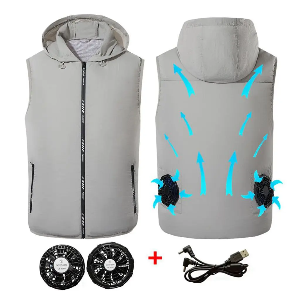 Outdoor Sport Jacket Brand - Sommers port Fan Klimaanlage cooler Mann
