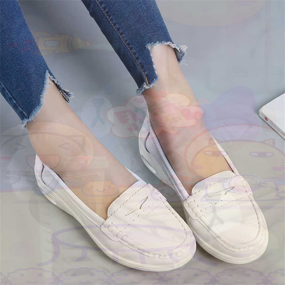 Outdoor Sport Use Class - Weiche Slip-on Damen Große Größe Schuhe