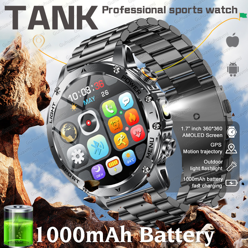 Definition Of Outdoor Sport - 2026 Neue Smartwatch für Herren 1000mAh
