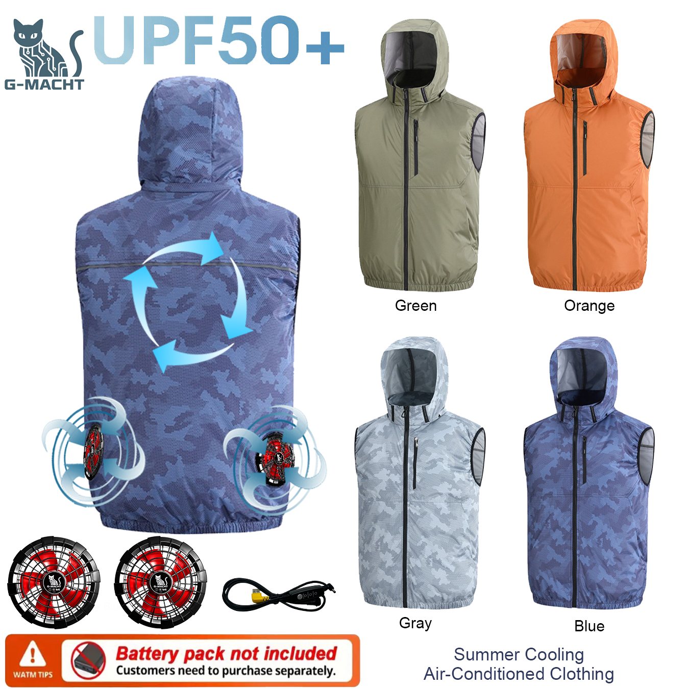 Sommer-Sport 12V/5V Ventilator – Outdoor Sport Jacket Brand Bewertung und Preis