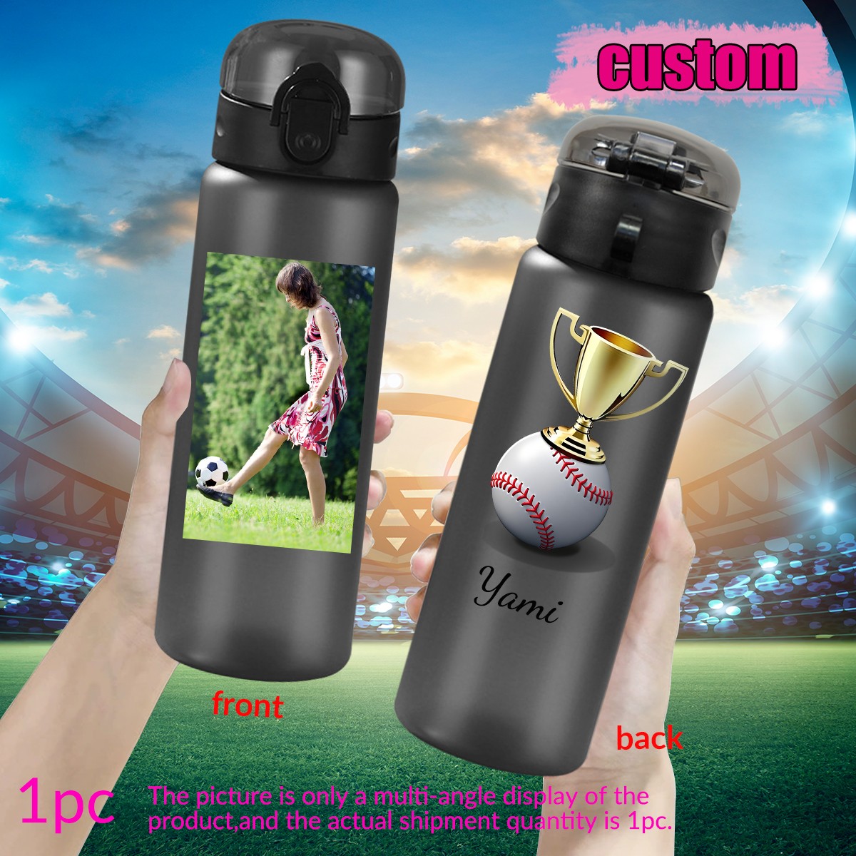 1 Stück Personalisierte Foto-N – Outdoor Sport Name Bewertung und Preis