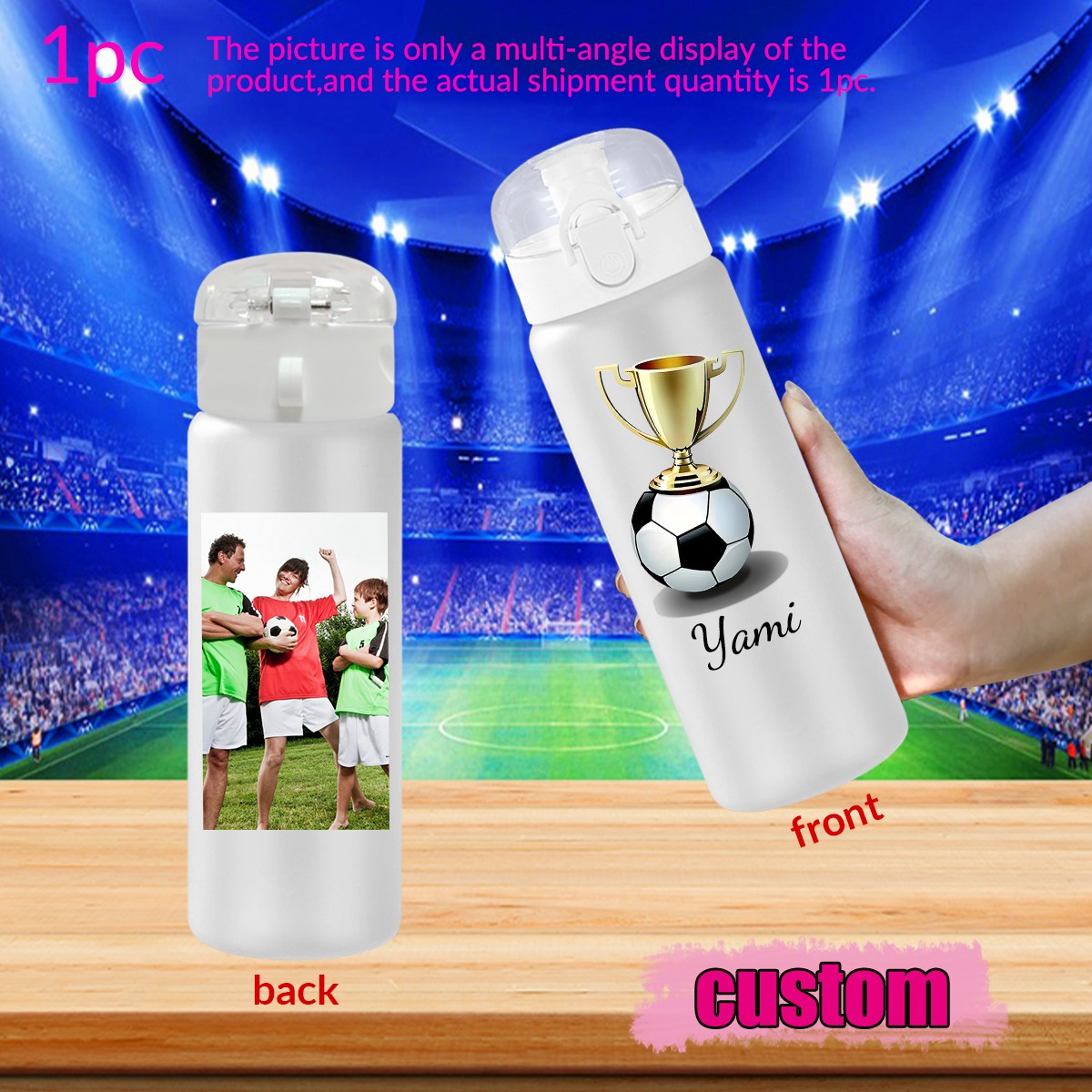 1 Stück Personalisierte Foto-N – Outdoor Sport Name Bewertung und Preis