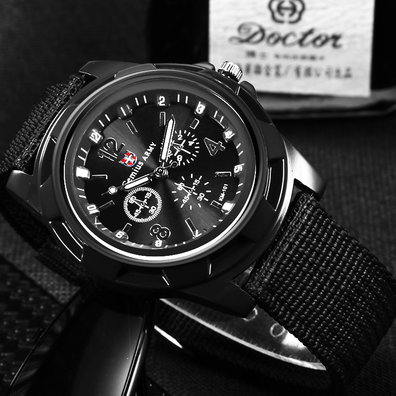 Herren Sportuhr Quarz Nylon Ge – Indoor Sport And Outdoor Sports Bewertung und Preis